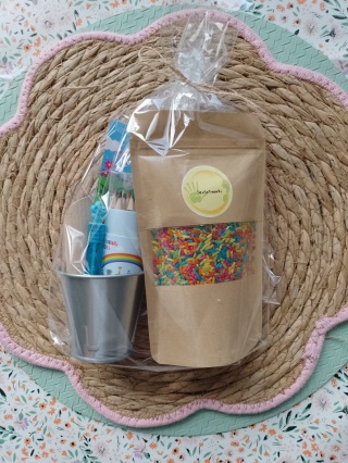 Mini zestaw do zabaw sensorycznych KOLOR - mix barw