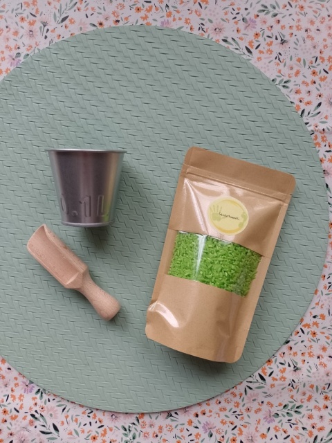 Mini zestaw do zabaw sensorycznych - zielony