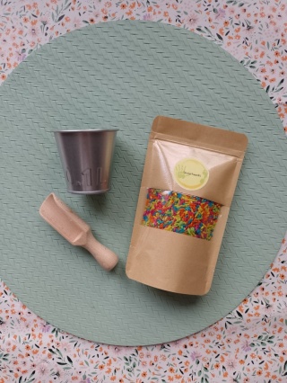 Mini zestaw do zabaw sensorycznych - mix barw